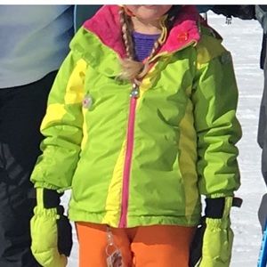 Obermeyer ski jacket size 5 girls